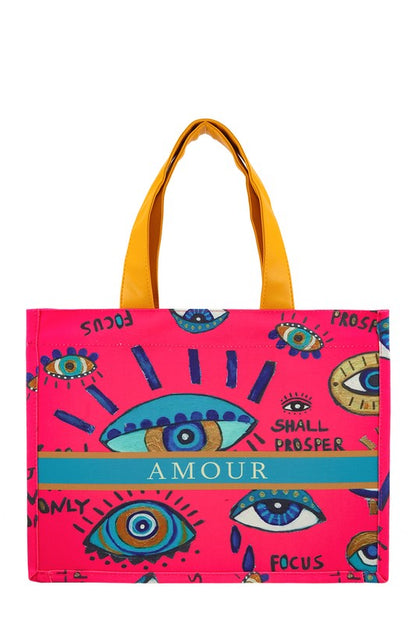 AMOUR Oblique Book Tote Bag