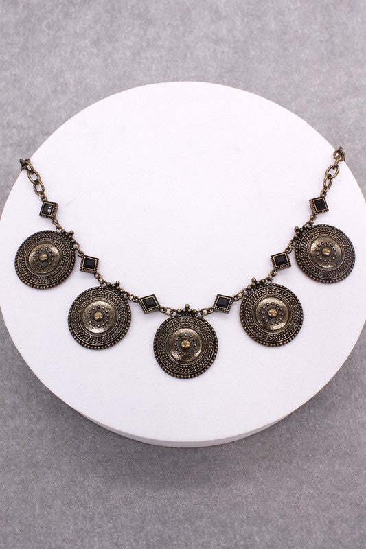 ANTIQUE STONE NECKLACE