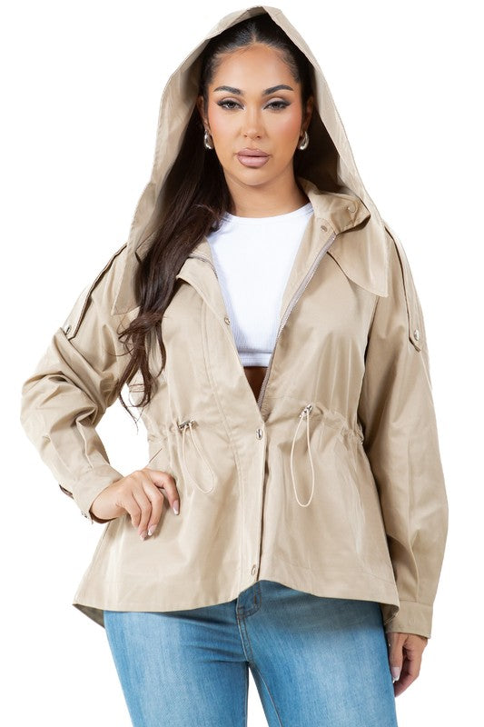 WOMEN FASHION TRENCH COAT