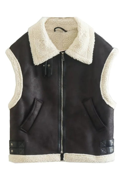 WOMEN FASHION TRUCKER VEST