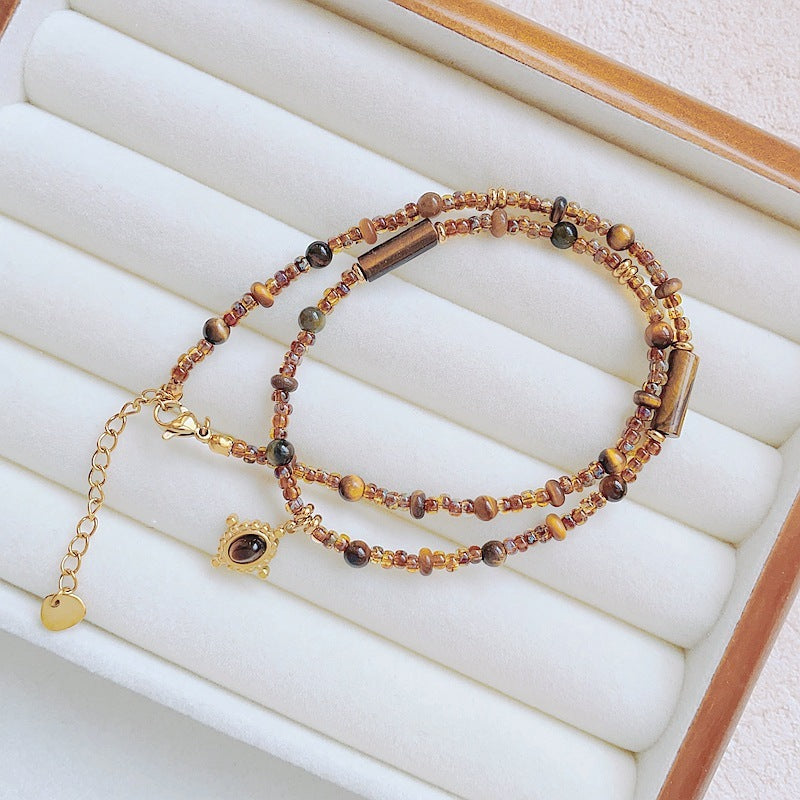 Autumn & Winter Maillard Color Necklace